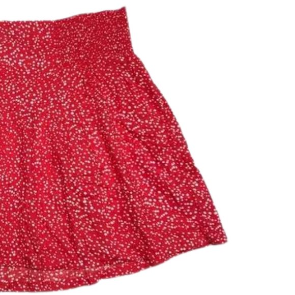 GAP Red with White Spotted Flowy Skirt - Picture 4 of 10